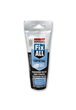 Клей-герметик SOUDAL Fix ALL Crysral (прозорий) 125 мл
