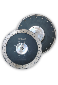 ДИСК ВІДРІЗНИЙ  ЗАЧИСНИЙ Sen-D Ø230 з фланцем 22,2мм