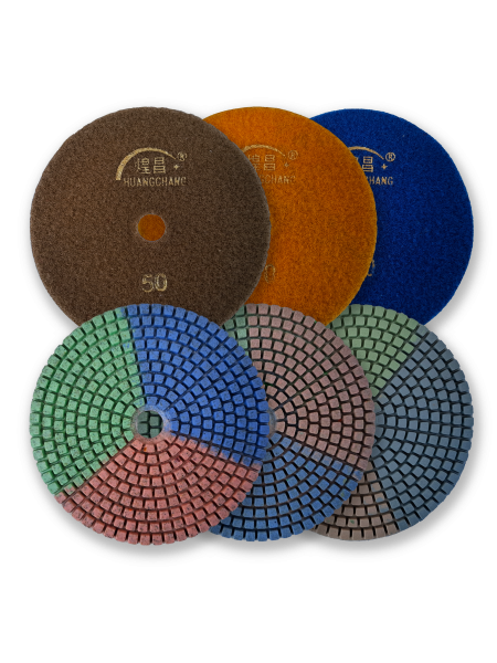 Диск Гнучкий Полірувальний 125 DRY/WET 3-color HUANGCHANG