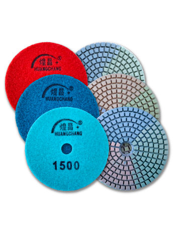 Диск Гнучкий Полірувальний 100 DRY/WET 3-color HUANGCHANG